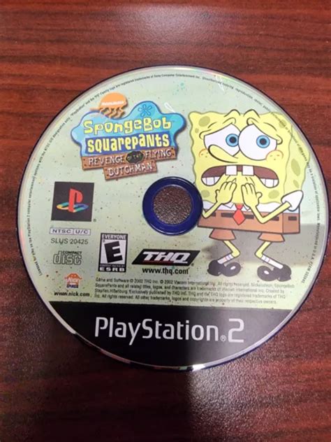 Spongebob Squarepants Revenge Of The Flying Dutchman Ps2 Disc Only 9883 £629 Picclick Uk