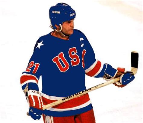 MIKE ERUZIONE 1980 USA Olympic Away Hockey Jersey - Custom Throwback Jerseys