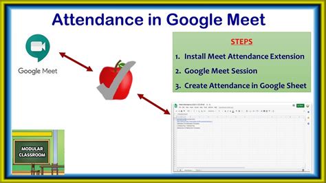 How To Take Attendance In Google Meet YouTube