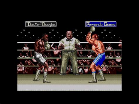 James "Buster" Douglas Knockout Boxing (GEN, 1990) - Sega Does