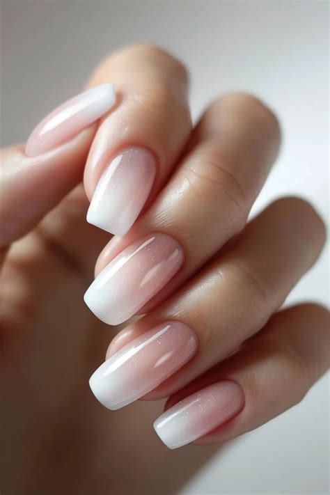 Top 40 Frombre French Manicure Ombre Nail Designs Trending Right Now In