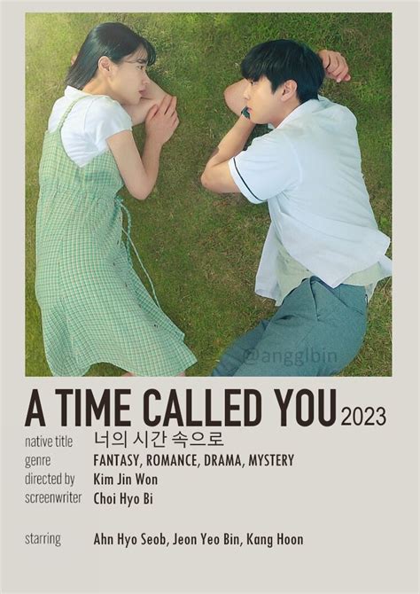 A time called you minimalist poster 2024 Film gecesi İzlenecek