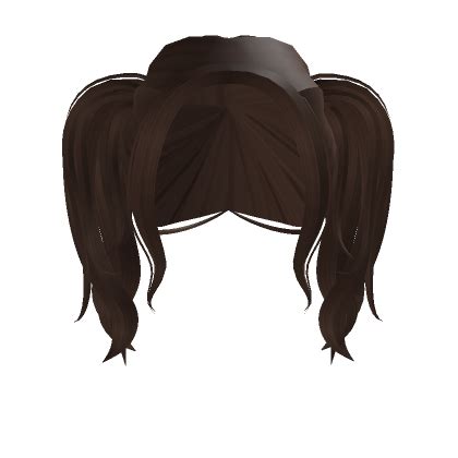 Brunette Pigtails Roblox Item Rolimon S