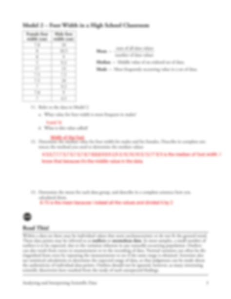 SOLUTION Analyzing And Interpreting Scientific Data Studypool