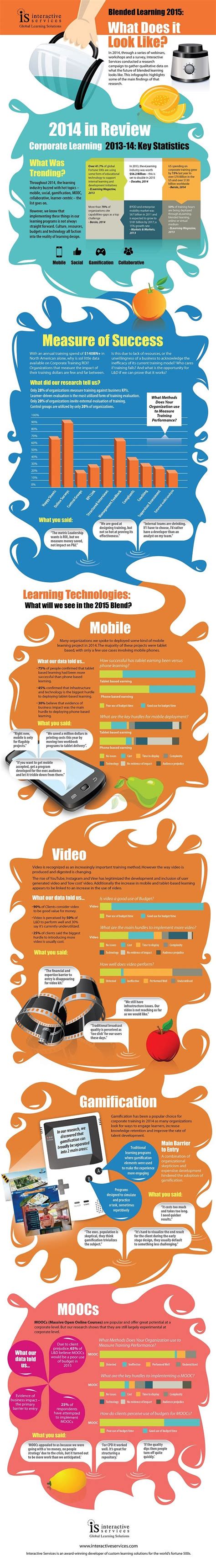 Educational Infographic Blended Learning 2015 What Does It Look Like Infographic E