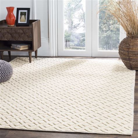 Safavieh Vermont Joss Geometric Diamonds Area Rug Ivory X