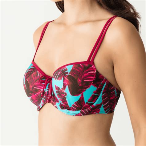 Primadonna Swim Palm Springs Vorgeformtes Balconette Bikini Top Pink