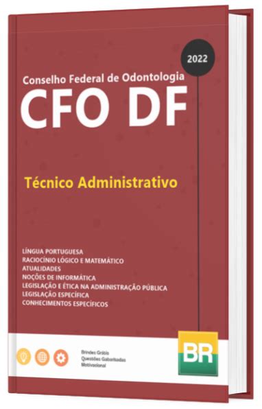 Apostila CFO 2022 Técnico Administrativo Balcão de Concursos