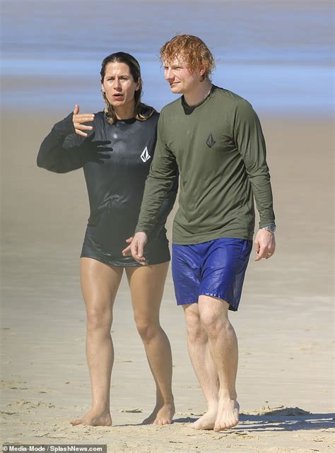 Ed Sheeran S Wife Cherry Seaborn Looks Incredible During Beach Day In