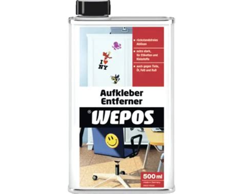 Aufkleberentferner Wepos 0,5 L | HORNBACH