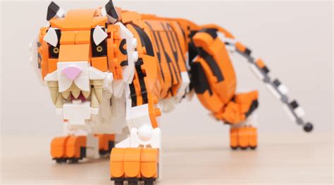 LEGO Creator 3-in-1 31129 Majestic Tiger review and gallery