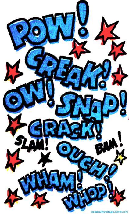 Onomatopoeia Art Clipart Best