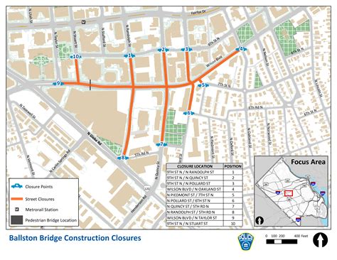 TRAFFIC ALERT: Ballston Quarter Pedestrian Bridge Installation