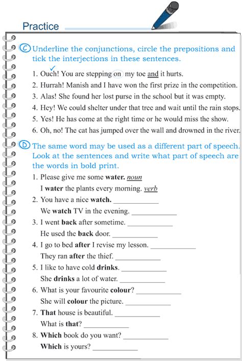 Grammar Worksheets For Grade 5