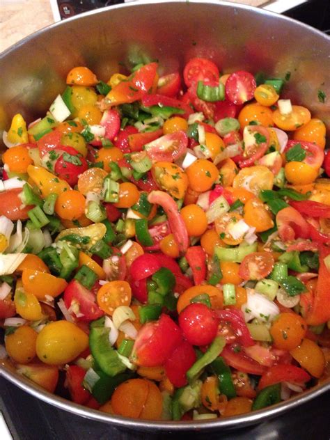 Cherry Tomato Salsa Recipe