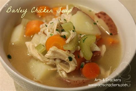 Basic Barley Chicken Soup Recipe