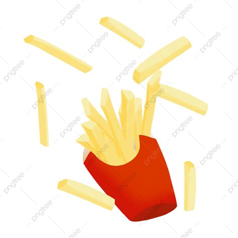 Batatas Fritas Voando Png Delicioso Comida Ocidental Comida Imagem Png E Psd Para Download