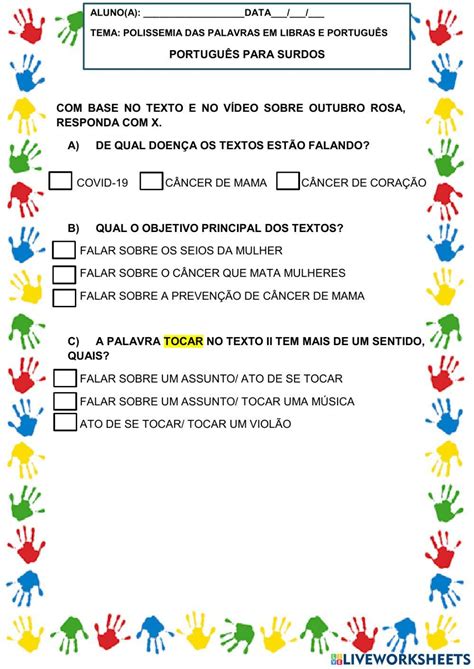 Atividades Polissemia 4 Ano Com Gabarito - Atividade Polissemia 4 Ano - G2EDU