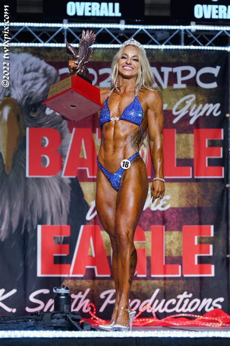 2022 Npc Battle For The Eagle Bodybuilding Physique Fitness Figure