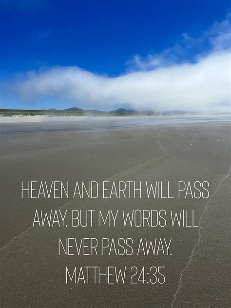 Heaven and Earth - Daily Scripture