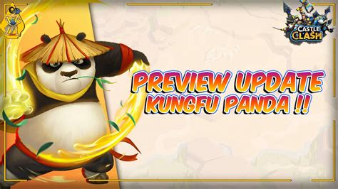 LIVE Bahas Preview Next Update Kungfu Panda Castle Clash