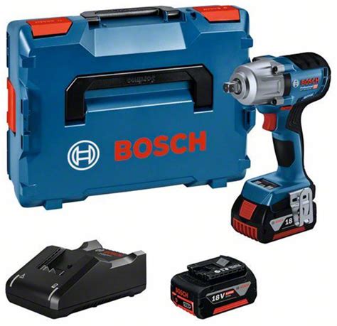 Bosch Blauw Gds V Pc Accu Slagmoersleutel Nm X Ah