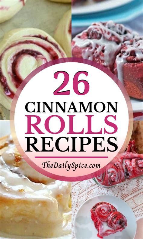 26 Delicious Cinnamon Roll Dessert Recipes The Daily Spice In 2024 Cinnamon Roll Desserts