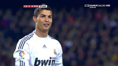 Cristiano Ronaldo Vs Barcelona Away HD 1080i 29 11 2009 YouTube