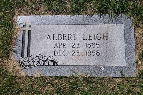 Albert Gallatin Leigh Find A Grave Memorial