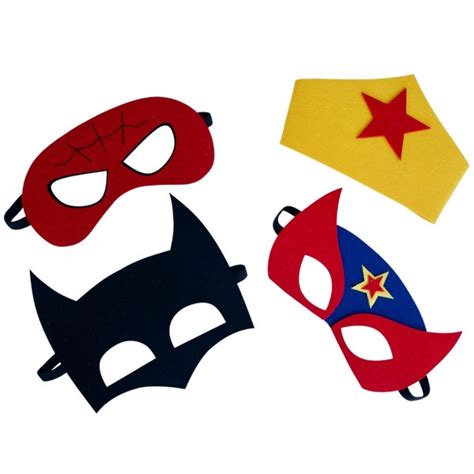 Superhero Masks - Etsy