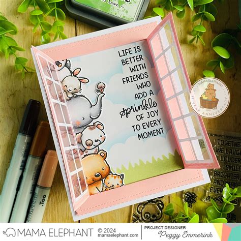 Open Sesame - Portrait - Creative Cuts - Mama Elephant