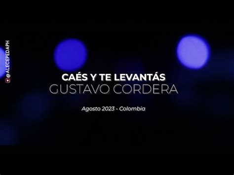 Gustavo Cordera Caés y te levantás Bogotá Colombia agosto 2023