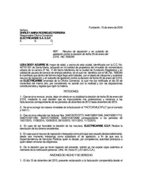 Recurso De Reposición Y En Subsidio El De Apelación Experto Laboral