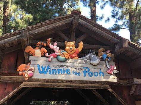 The History Of The Many Adventures Of Winnie The Pooh In Disneyland