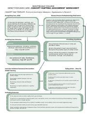 Concept Map Docx Nightingale College Direct Focused Care