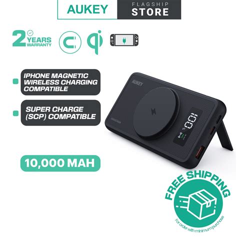 Aukey Pb Wl I Basic Magair Ii Mah W Pd Magnetic Wireless