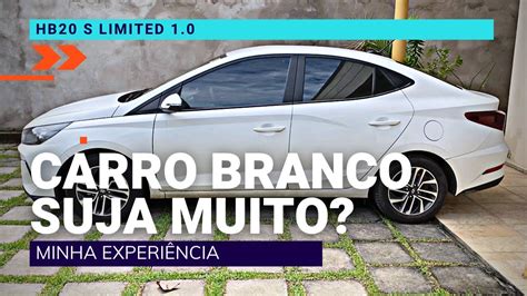 Carro Branco Suja Muito Qual A Cor Do Meu Banco De Couro HB20S 2023