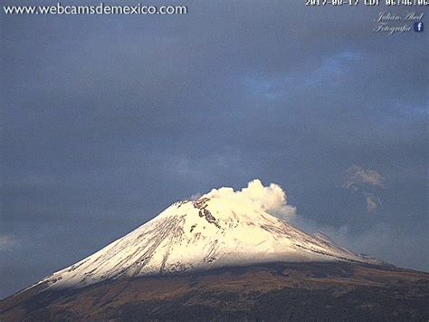 Webcams de México on Twitter Un vistazo al Volcán Popocatepetl MX