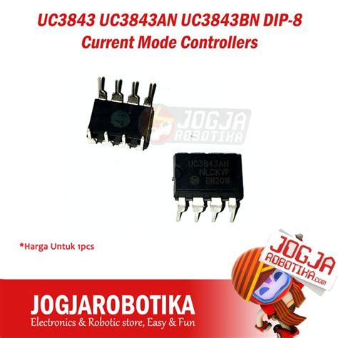 Jual UC3843 UC3843AN UC3843BN UC 3843 AN DIP 8 Current Mode Controllers