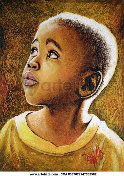 Niño de África Dora Alis Mera V Artelista Africa art African