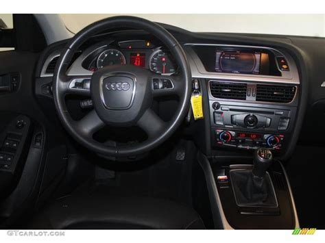 2010 Audi A4 2.0T quattro Sedan Black Dashboard Photo #66724853 | GTCarLot.com