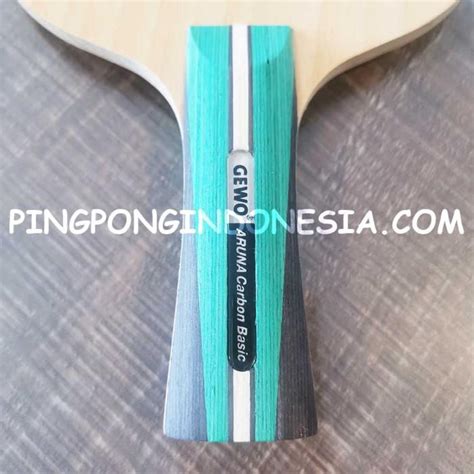 Jual Gewo Aruna Carbon Basic Kayu Pingpong Blade Tenis Meja Bet Bat