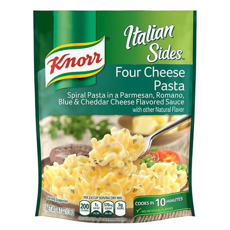 Knorr Italian Sides Four Cheese Pasta Side Dish 41 Oz