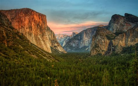 Yosemite Valley View Mac Wallpaper Download | AllMacWallpaper