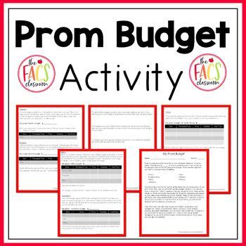 Personal Finance How Much Does Prom Cost Print And Google Drive Ready