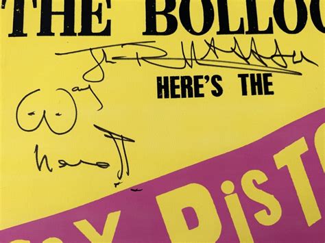 John Lydon Of Sex Pistols Signed Canvas Charitystars