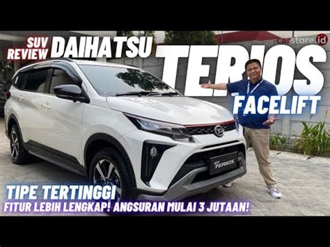 Banting Harga Review Daihatsu Terios Facelift R Custom Type Tertinggi