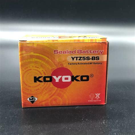 Ytz S Bs Koyoko Sealed Battery Ytz S Bs Y Zr Lc V V V Future W