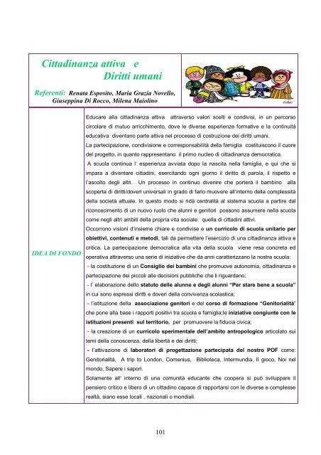 Cittadinanza Attiva E Diritti Umani Scuola Gandhi