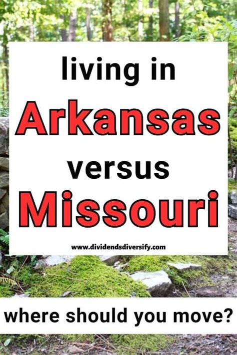 Arkansas Vs. Missouri Living (Which is Better?) - Dividends Diversify